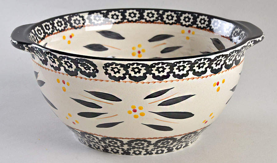Old World Black 9" Mixing Bowl by Temp-Tations-1