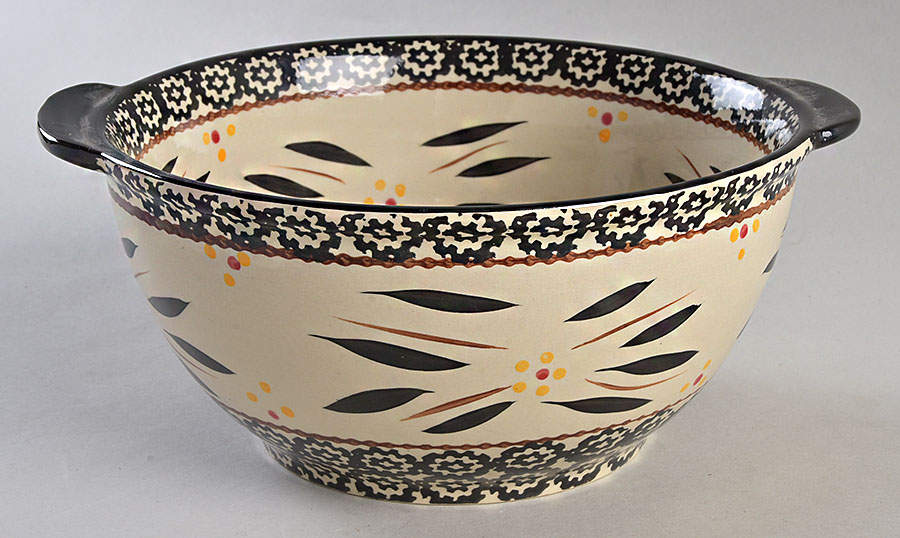 Old World Black 9" Mixing Bowl by Temp-Tations-1