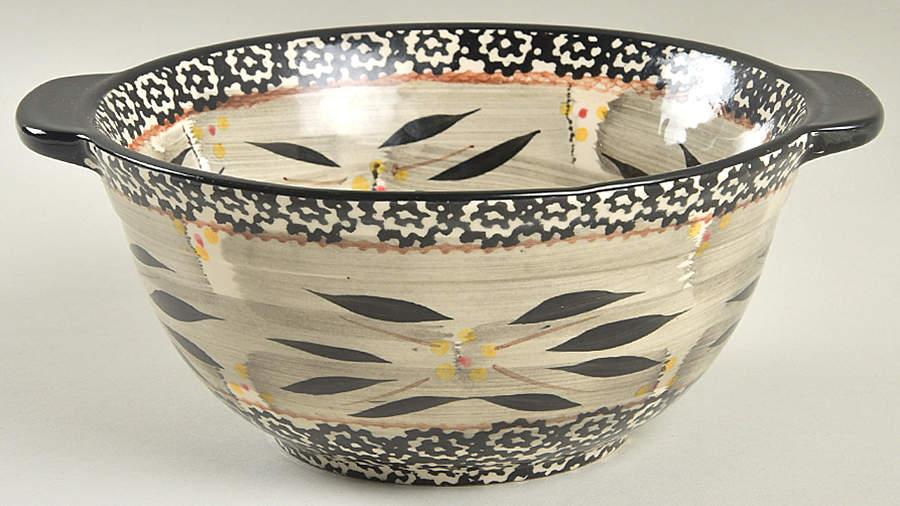 Old World Black 8" Mixing Bowl by Temp-Tations-1