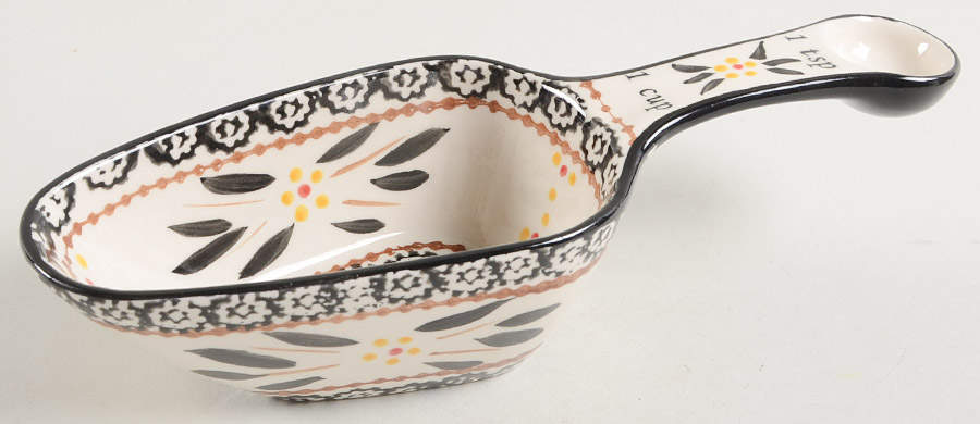 Old World Black 1 Cup Measuring Scoop by Temp-Tations-1