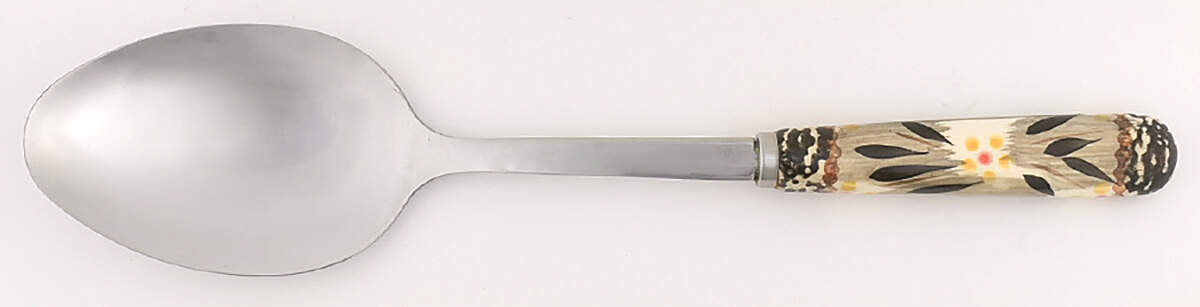 Old World Black Tablespoon (Serving Spoon) by Temp-Tations-1
