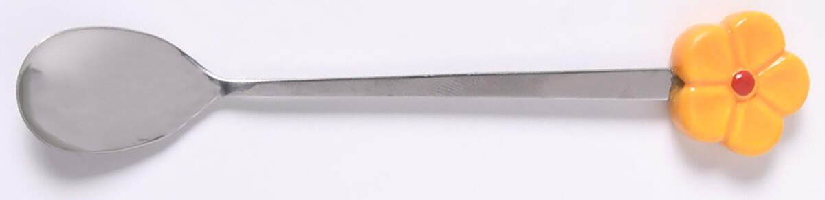 Old World Black Spoon for Mug & Lid/Coaster by Temp-Tations-1