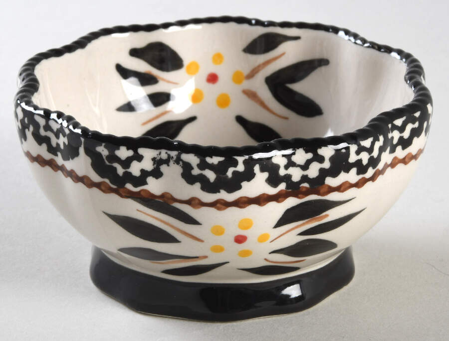 Old World Black 4" Nesting Pedestal Bowl by Temp-Tations-1
