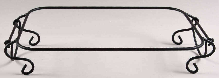 Old World Black Metal Stand for Muffin Pan (Holds 6 Muffins) by Temp-Tations-1