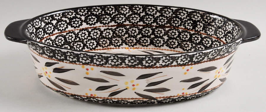 Old World Black 2.5 Qt Round Covered Casserole No Lid by Temp-Tations-1