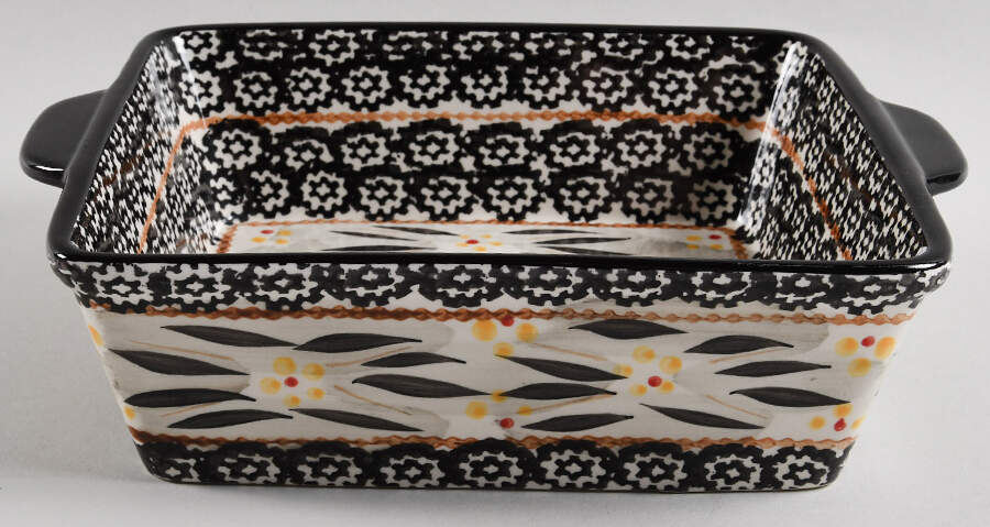 Old World Black 10" Square Baker by Temp-Tations-1
