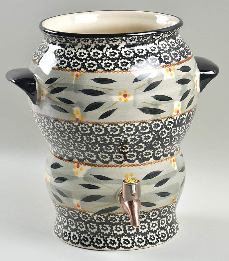 Old World Black Samovar No Lid by Temp-Tations-1