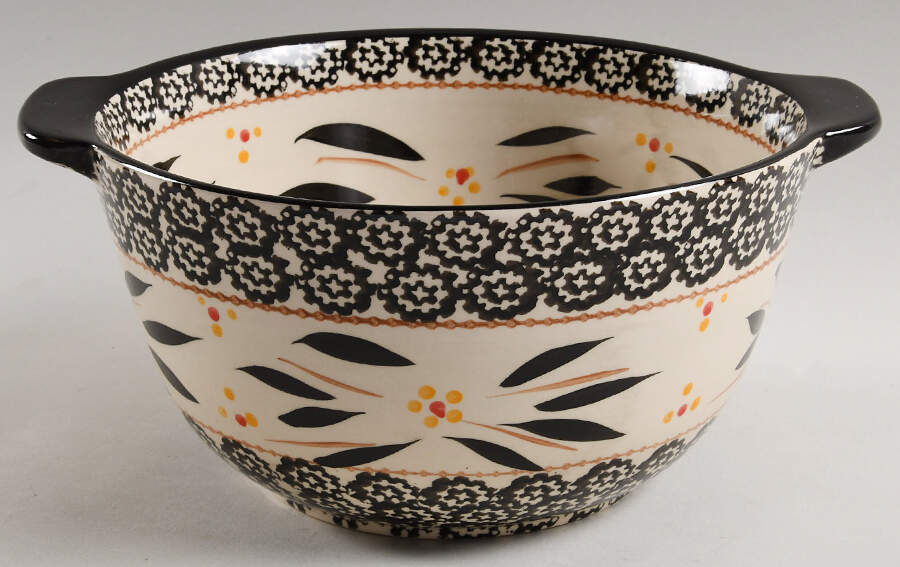 Old World Black 10" Mixing Bowl by Temp-Tations-1
