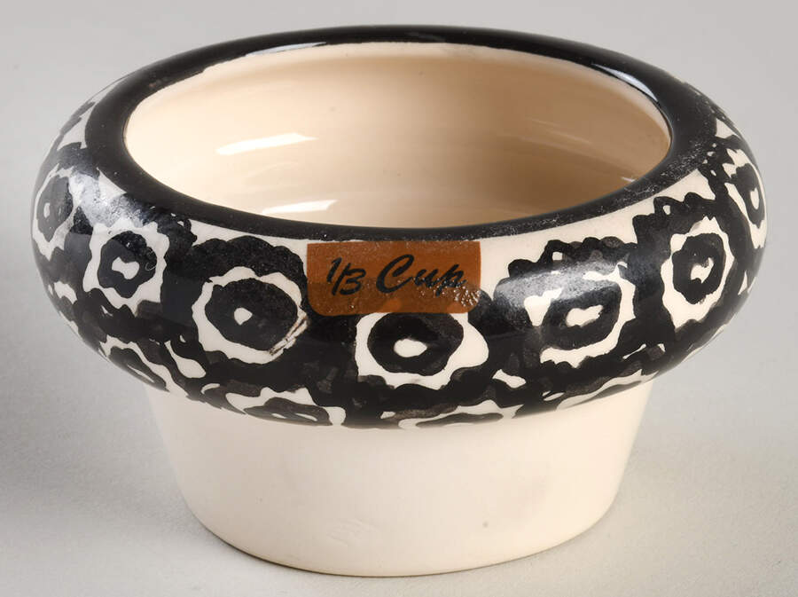 Old World Black 1/3 Cup Measuring Cup for Figural Set by Temp-Tations-1
