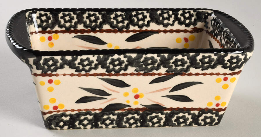 Old World Black 7" Rectangular Baker by Temp-Tations-1