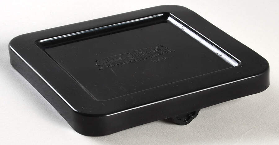 Old World Black Plastic Lid for Individual Square Baker by Temp-Tations-1