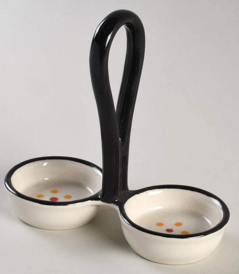 Old World Black Tray for Salt/Pepper Set by Temp-Tations-1