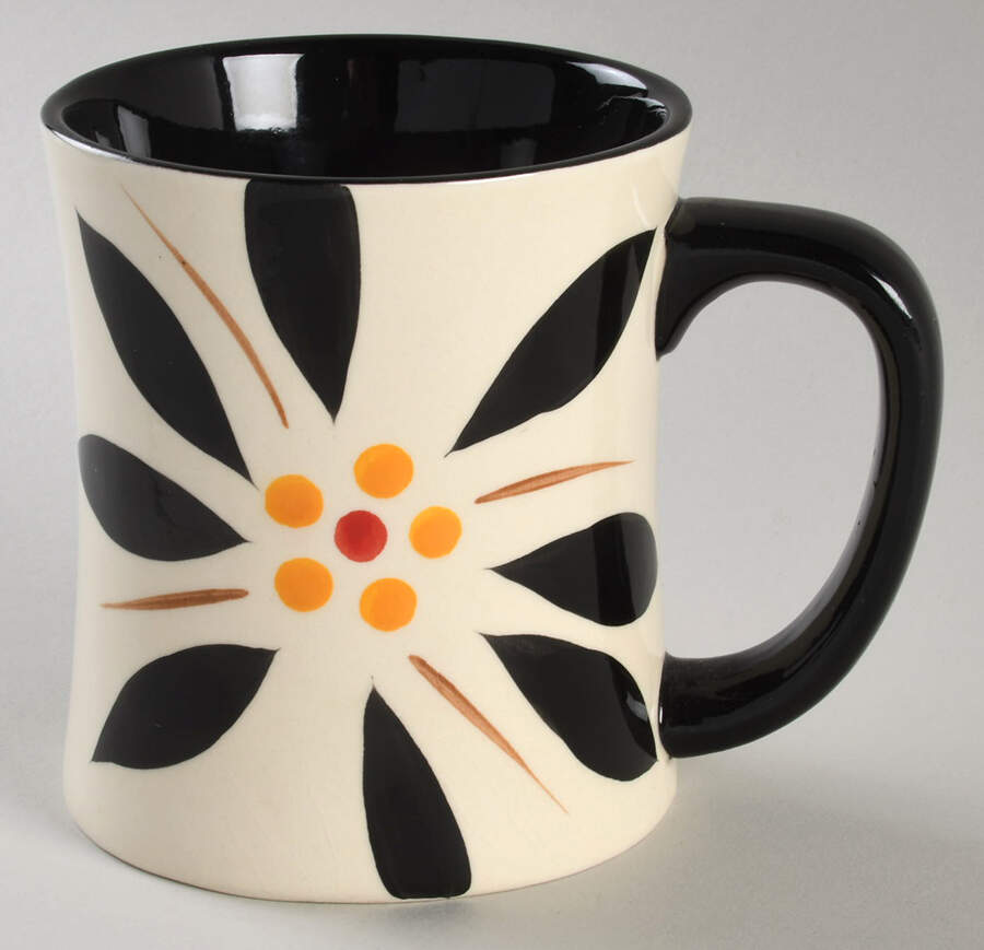 Old World Black Mug by Temp-Tations-1