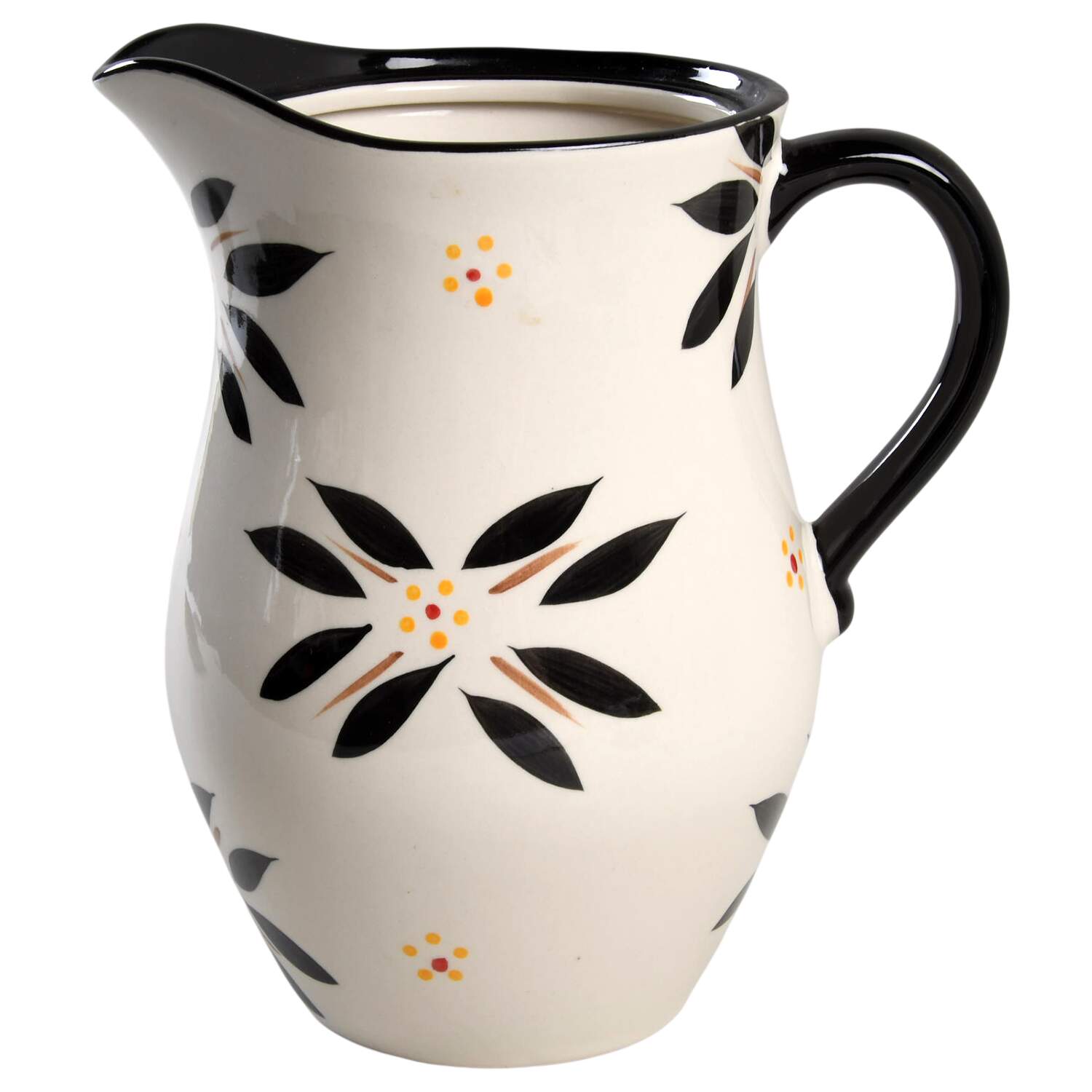 Old World Black Pitcher No Lid by Temp-Tations-1