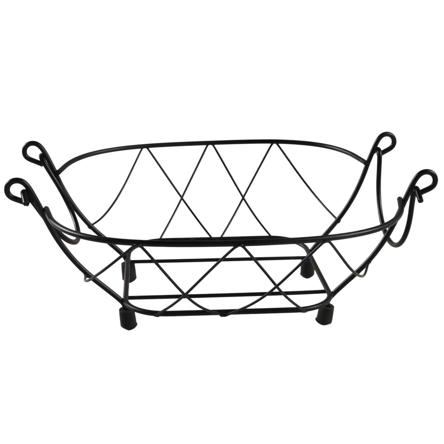 Old World Black Metal Stand for 1.5 Qt Square Bake & Serve Bowl by Temp-Tations-1