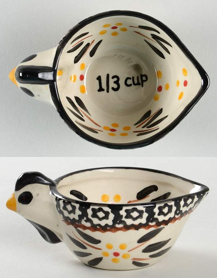 Old World Black 1/3 Cup Measuring Cup by Temp-Tations-1