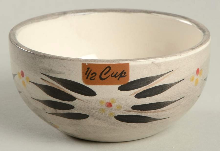 Old World Black 1/2 Cup Measuring Cup by Temp-Tations-1