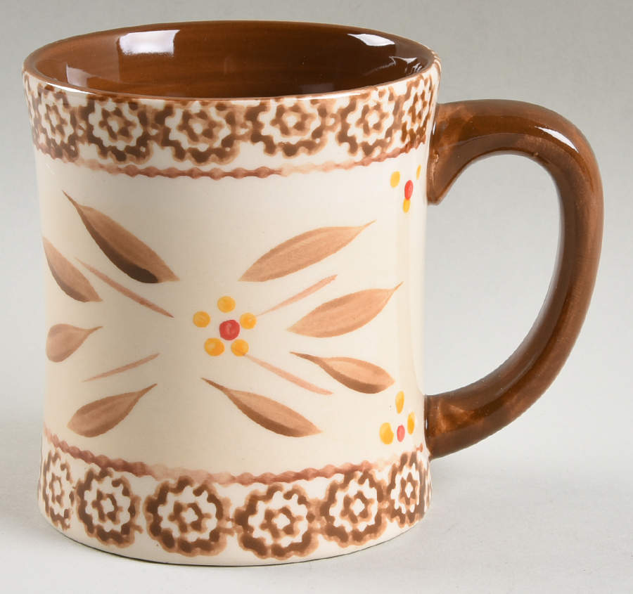 Old World Brown Mug by Temp-Tations-1