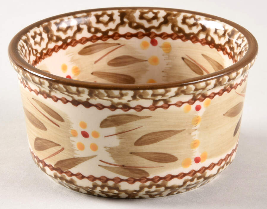 Old World Brown Ramekin by Temp-Tations-1