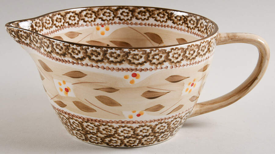Old World Brown Oversize Batter Bowl by Temp-Tations-1