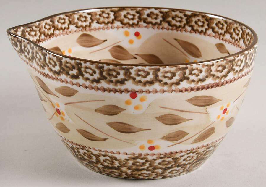 Old World Brown Batter Bowl by Temp-Tations-1