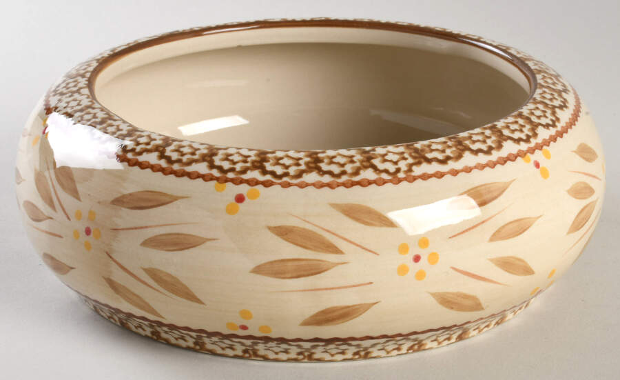 Old World Brown 1.5 Quart Bowl for Beehive Canister by Temp-Tations-1