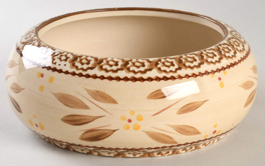 Old World Brown 1 Quart Bowl for Beehive Canister by Temp-Tations-1