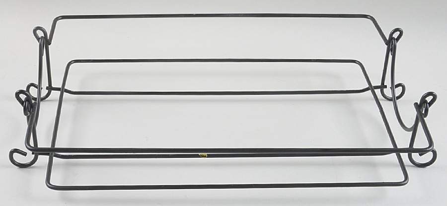 Old World Confetti Metal Stand for 15" Rectangular Baker by Temp-Tations-1