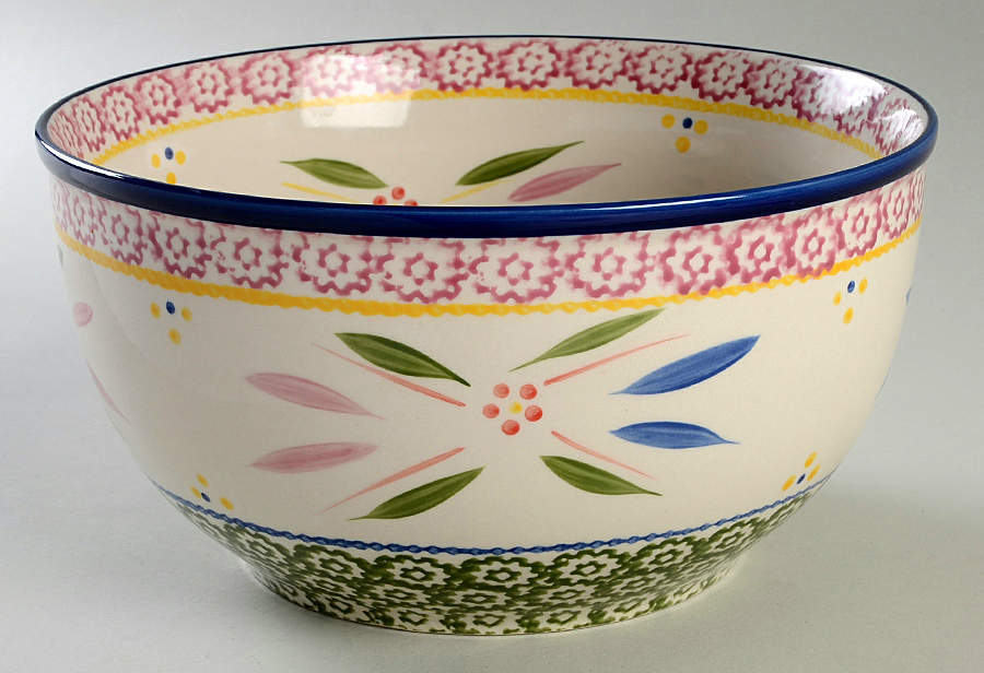 Old World Confetti 9" Mixing Bowl by Temp-Tations-1