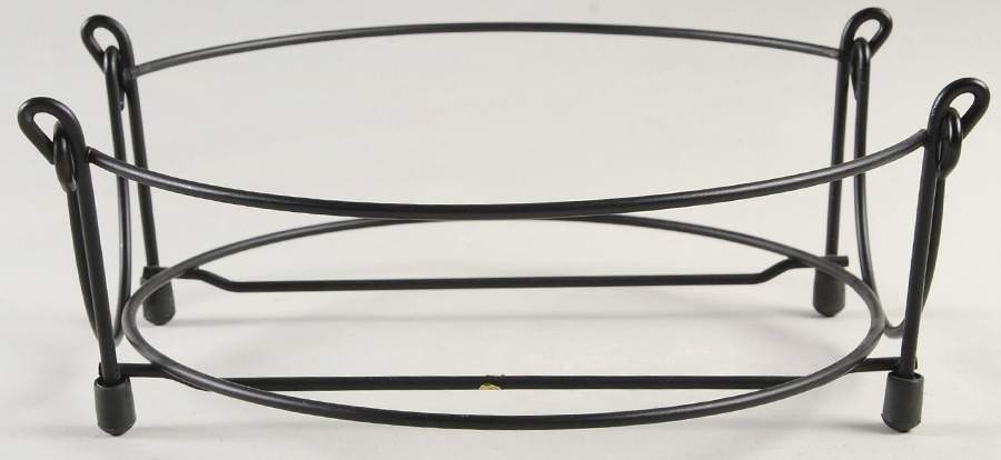 Old World Confetti Metal Stand for 10" Round Handled Baker by Temp-Tations-1