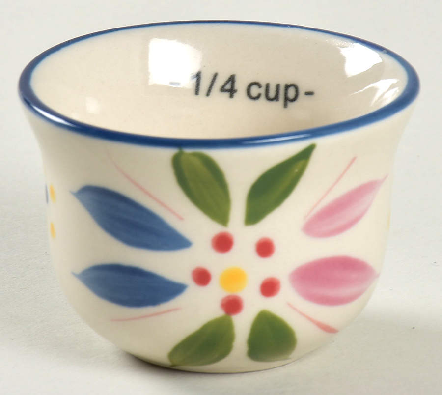 Old World Confetti 1/4 Cup Measuring Cup by Temp-Tations-1