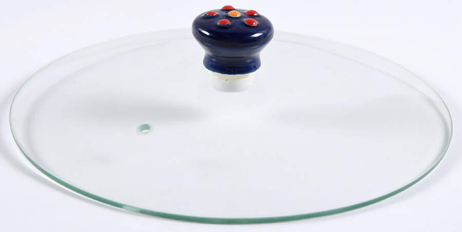 Old World Confetti Glass Lid for Round Stacking Baker by Temp-Tations-1