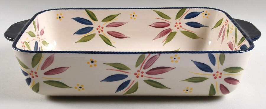 Old World Confetti Rectangular Baker No Lid by Temp-Tations-1
