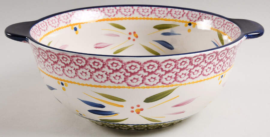 Old World Confetti 11" Mixing Bowl by Temp-Tations-1