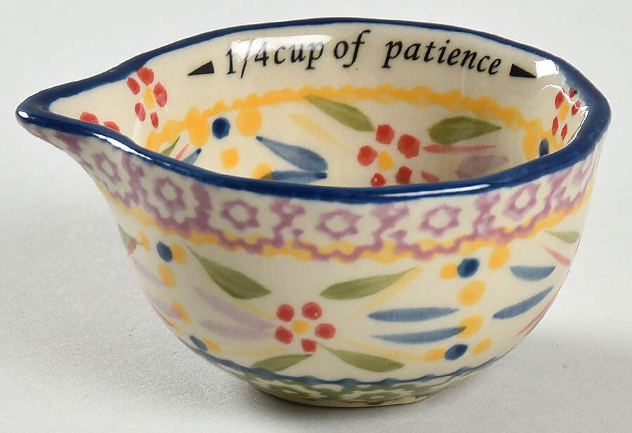 Old World Confetti 1/4 Cup Nesting Measuring Cup by Temp-Tations-1