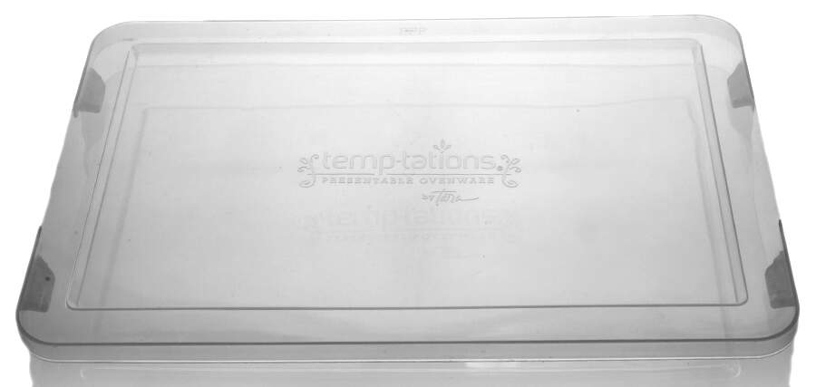 Old World Confetti Plastic Lid for 13" Rectangular Baker by Temp-Tations-1