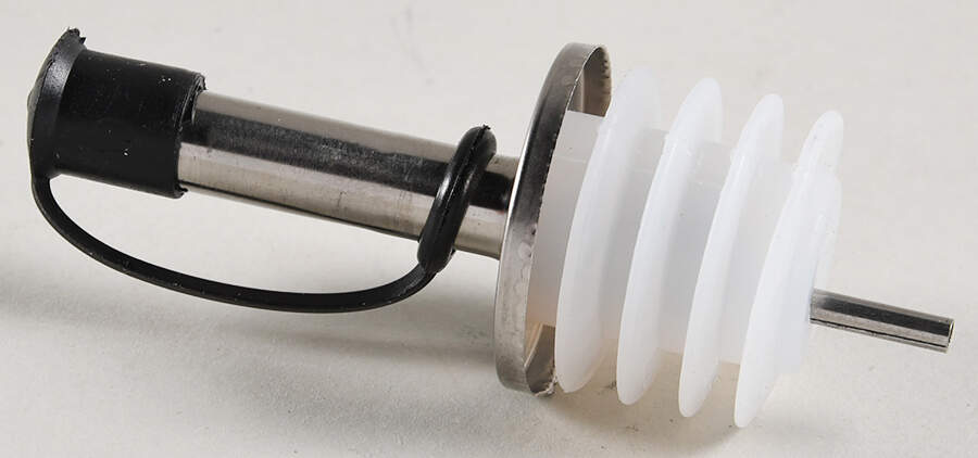 Old World Confetti Stopper for Oil Or Vinegar Cruet by Temp-Tations-1