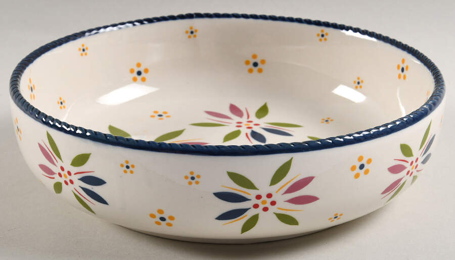 Old World Confetti 32 Oz Individual Pasta Bowl by Temp-Tations-1
