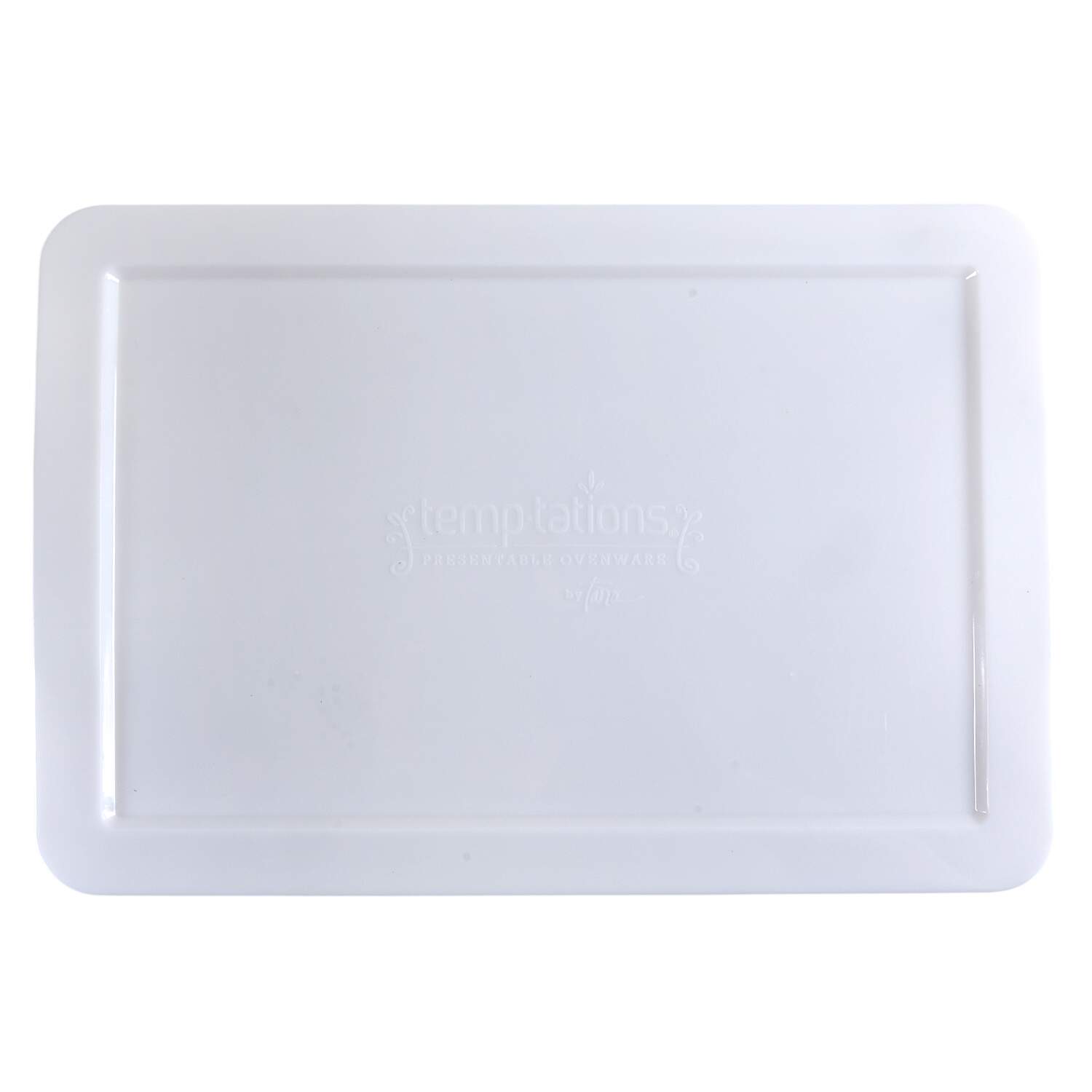 Old World Confetti Plastic Lid for 13" Rectangular Baker by Temp-Tations-1