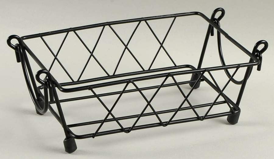 Old World Confetti Metal Stand for 7" Rectangular Baker by Temp-Tations-1