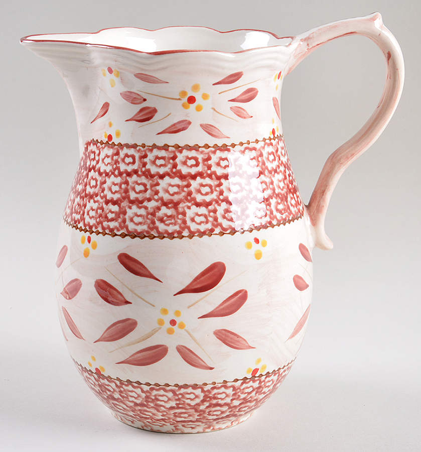 Old World Cranberry 48 Oz Pitcher by Temp-Tations-1