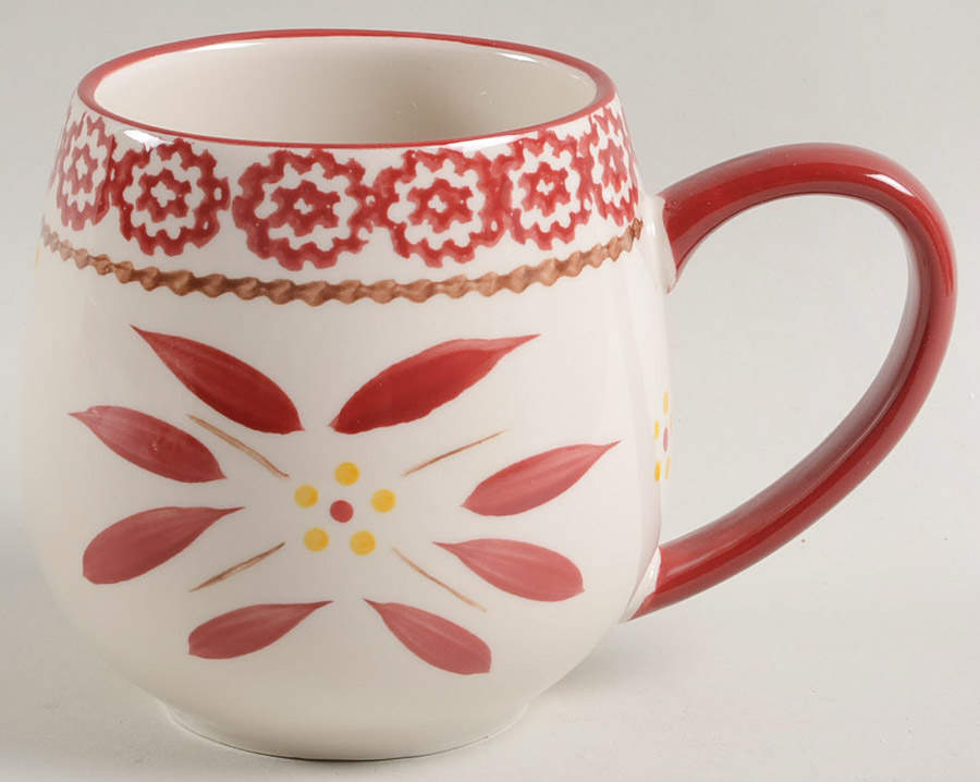 Old World Cranberry Mug by Temp-Tations-1