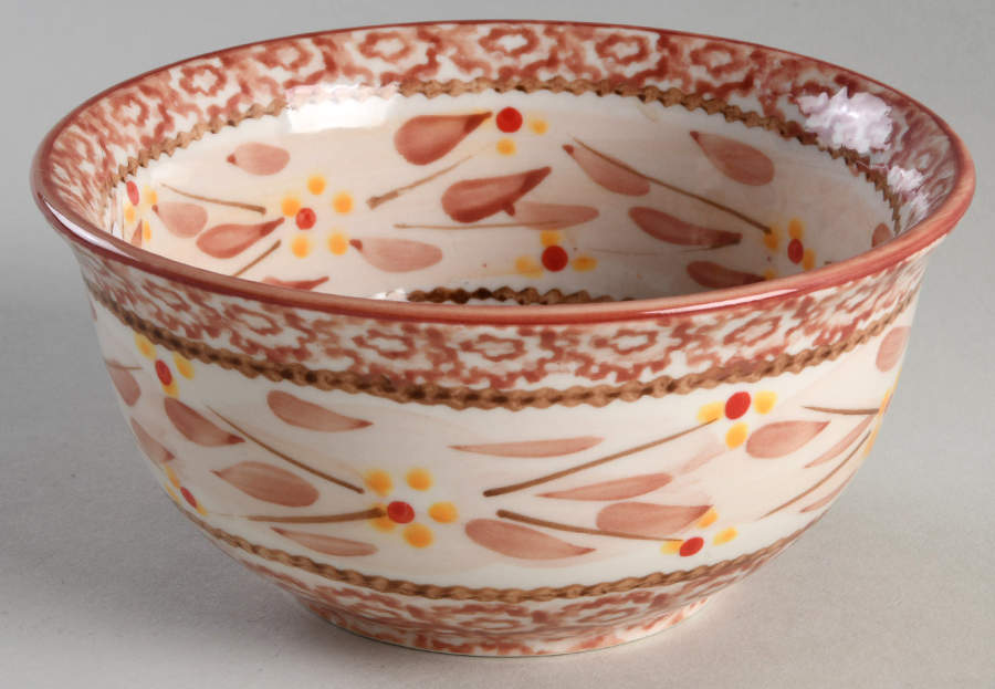 Old World Cranberry 6" Mixing Bowl by Temp-Tations-1