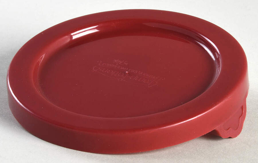 Old World Cranberry Plastic Lid for Ramekin by Temp-Tations-1