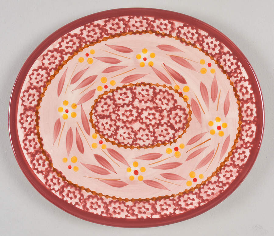 Old World Cranberry Trivet by Temp-Tations-1