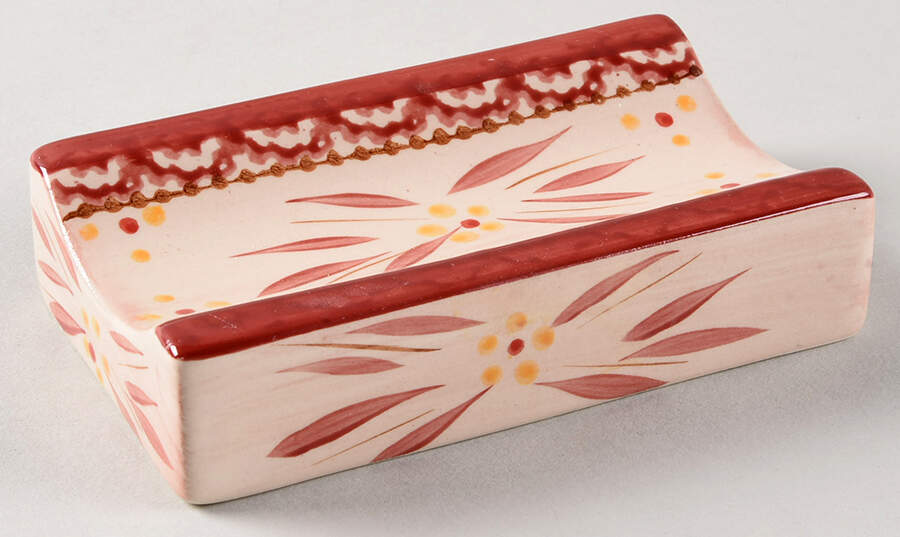 Old World Cranberry Stand for Rolling Pin by Temp-Tations-1