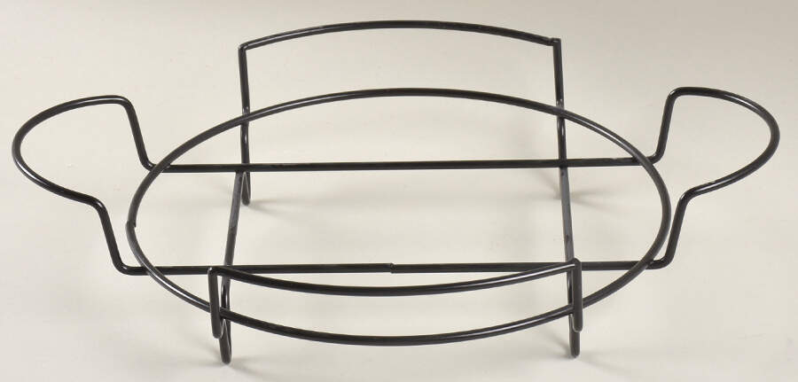 Old World Cranberry Metal Stand for Round Stacking Baker by Temp-Tations-1