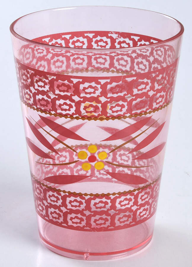 Old World Cranberry Melamine Tall Tumbler by Temp-Tations-1