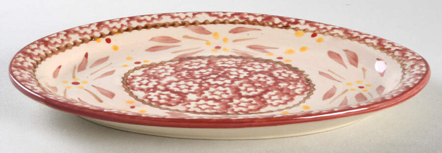 Old World Cranberry Underplate for Gravy Boat by Temp-Tations-1