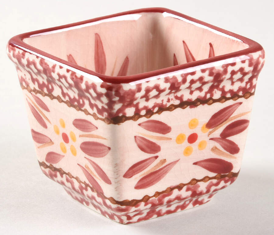 Old World Cranberry Small Ramekin by Temp-Tations-1